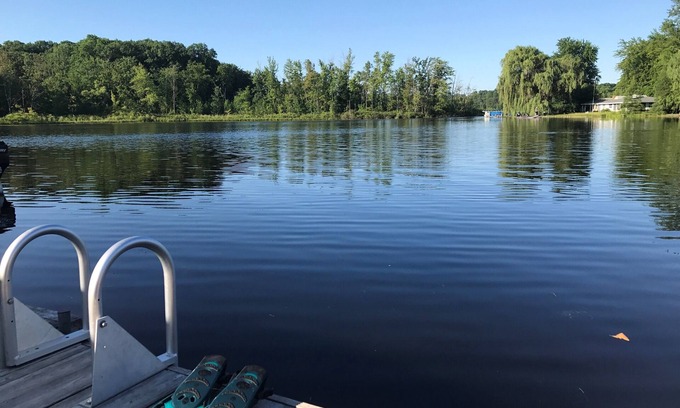 Unadilla Township Cottage | Angler's Cove - Family Friendly Lakefront Cottage