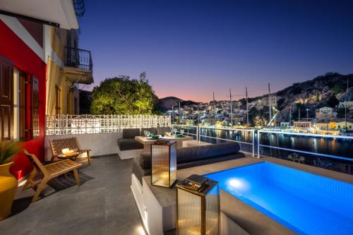 Symi Apartment | Annikas Port View-Ground
