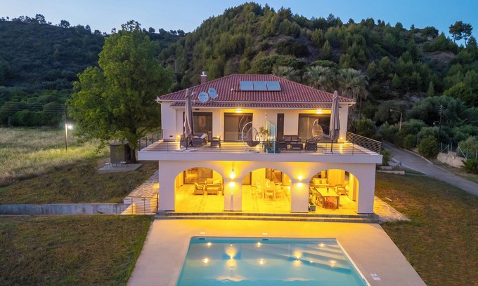Andritsaina-Krestena Villa | Antinea Olympian Villa Orange