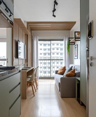 Vila Olimpia Apartment | Apê Moderno na Avenida Santo Amaro