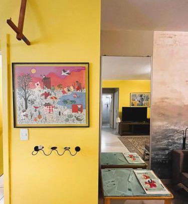 Matriz Apartment | ap ateliê amarelo manga