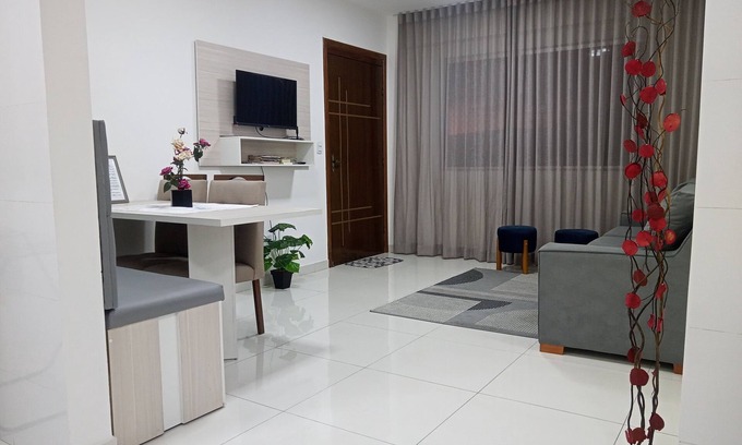 Brasil Apartment | Apartamento Completo 3/4 1 Suite Espaçoso. Próx. das Principais Comodidades