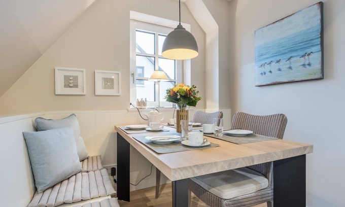 Wenningstedt-Braderup Apartment | Apartment in Haus Strandgut with 2 rooms on approx. 60 m², for 2 persons.