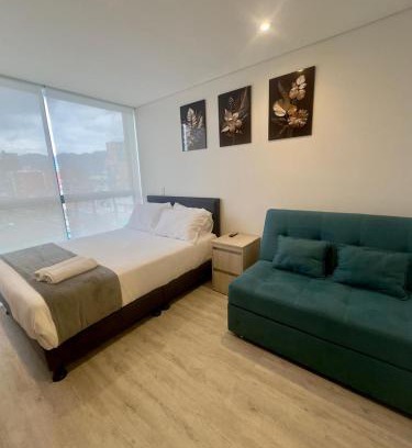 Quinta Paredes Apartment | Apartaestudio nuevo y acogedor en Corferias