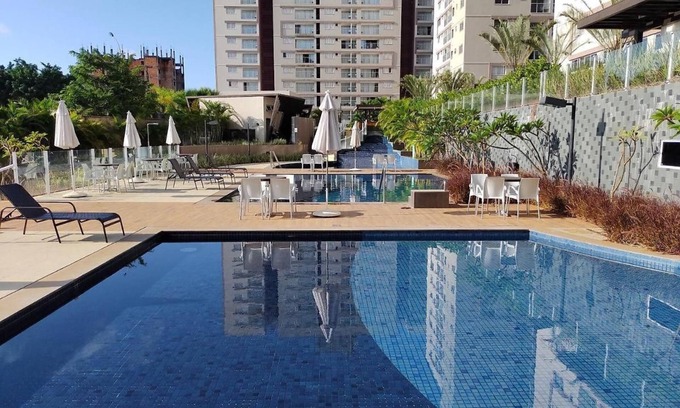 Bandeirantes Condo | Apartamento Aconchegante no Evian Thermas Residence Apart Hotel - Águas Termais