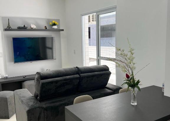 Canto do Forte Apartment | Apartamento, 1 dorm, Churrasqueira, Praia Grande
