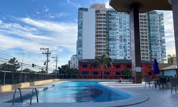 Praia de Itaparica Apartment | Apartamento aconchegante com vista para o mar