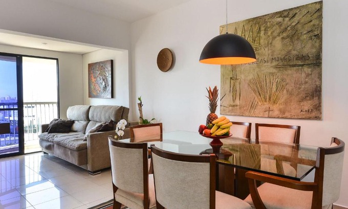Higienopolis Apartment | Apartamento Aconchegante com Vista Incrível, Piscina e Vaga