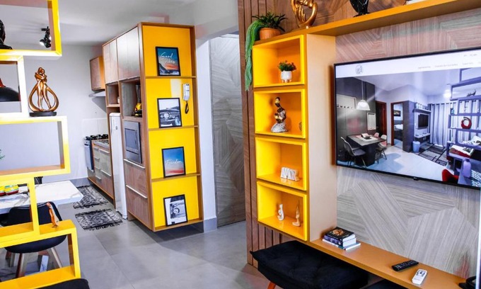 Morada do Ouro Apartment | Apartamento Aconchegante próximo ao Shopping Pantanal