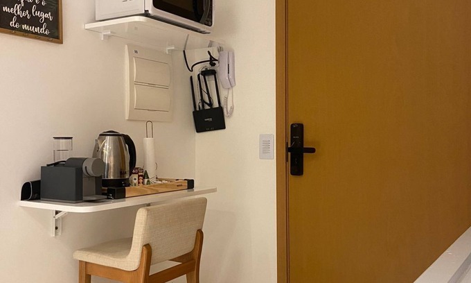 Costa Azul Apartment | Apartamento Aconchegante com Vista mar no Costa Azul. Possui Portaria 24 Horas