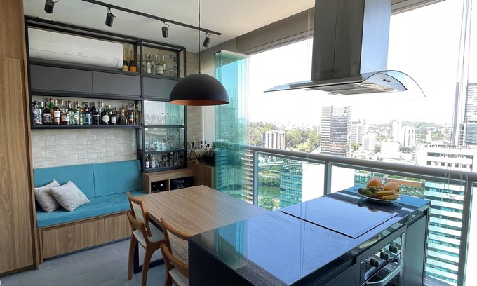 Pinheiros Apartment | Apartamento com Vista Incrível Para o pôr do sol no Melhor Bairro de São Paulo