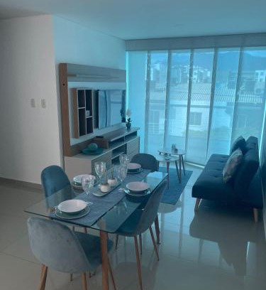 Valledupar Apartment | APARTAMENTO DE LUJO con AIRE ACONDICIONADO 5 min del rio Guatapurí centro comercial y parque de la leyenda vallenata