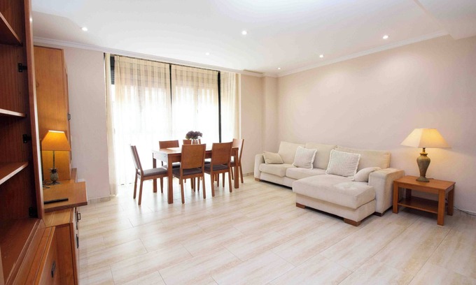 El Perello Apartment | Apartamento Delfin 1 a 1 Minuto de la Playa con Plaza de Parking
