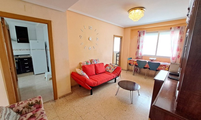 Rascanya Apartment | Apartamento Exterior de 3 Habitaciones con Wifi y Televisión por Cable