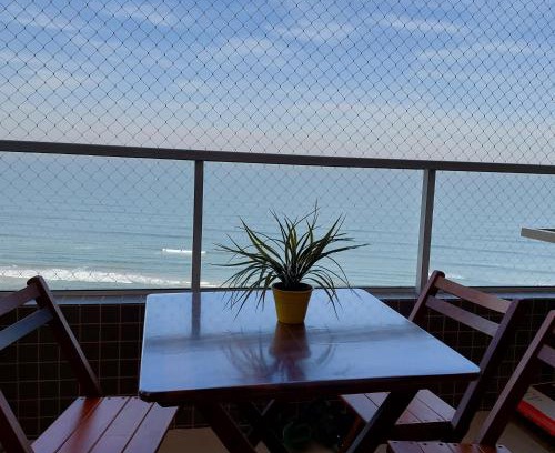 Vila Balnearia Apartment | Apartamento Frente para o Mar em Praia Grande - Vista Incrível