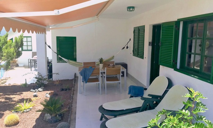 El Cotillo Apartment | Apartamento La Piedra* | South-facing | Terrace | Beachview | Garden