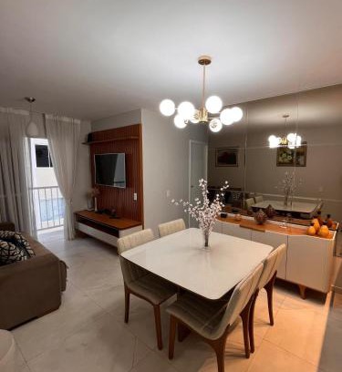 Fatima Apartment | Apartamento Moderno & Mobiliado - Próximo ao Aeroporto, Condomínio Village Natureza