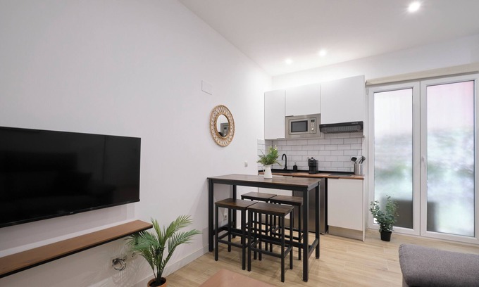 Palos de la Frontera Apartment | Apartamento New, Centro, Atocha, Wifii, A/C