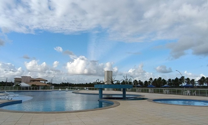 Estancia House | Apartamento no Condomínio Villa das Águas, com Piscina - Lagoa dos Tambaquis