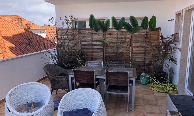 Costa de Caparica House | Apartamento com Terraço e 3 Quartos, 200 Metros da Praia