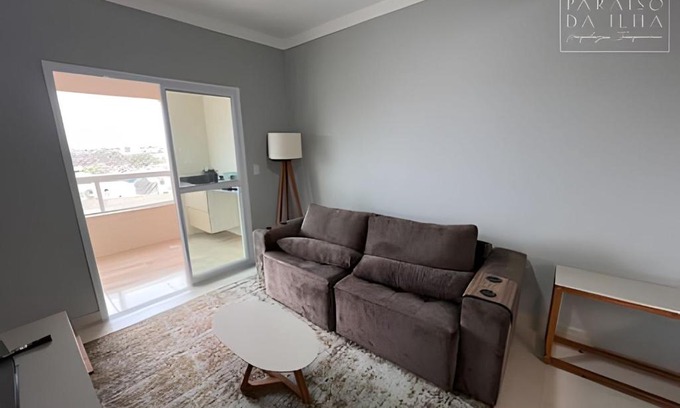 Real Apartment | Apartamento Varanda e Churrasqueira Pé na Areia PG