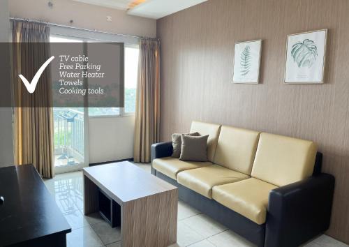 Sukajadi Apartment | Apartemen Luas 56m2 - 2 kamar tidur - Galeri Ciumbuleuit Apartment 1 - code 12B