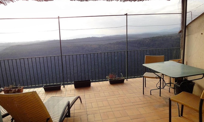 Saint-Cezaire-sur-Siagne Apartment | Apartment with terrace and panoramic view 180 ° Siagne valley near Grasse