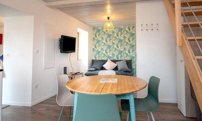 Saint-Maurice-de-Rotherens Apartment | Apartment 'Chez Pierre Et Germaine' with Mountain View, Private Terrace and Wi-Fi