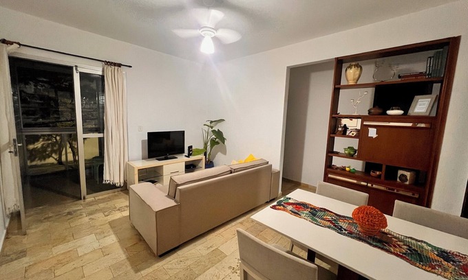 Jardim da Penha Apartment | Apartment 50 meters from Camburi Beach Promenade