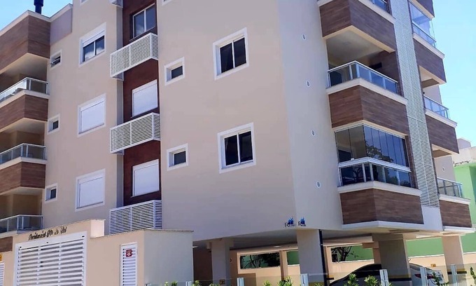 Governador Celso Ramos Apartment | Apartment on the beach in Palmas do arvoredo 200 m from the beach