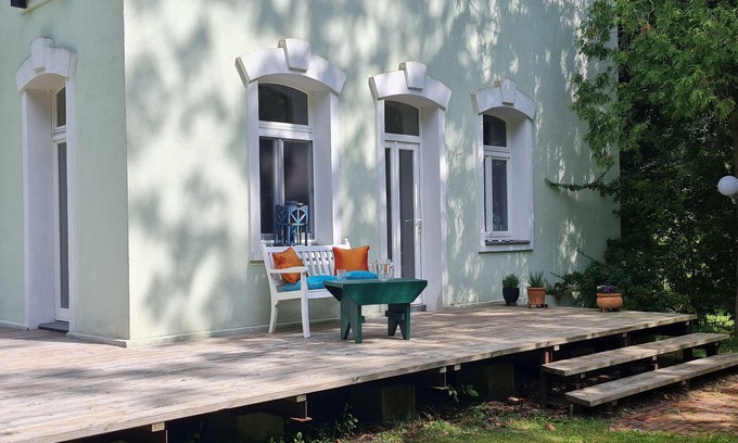 Neu Darchau Apartment | Apartment 'Ferienwohnung An Der Elbe' with Private Terrace and Wi-Fi