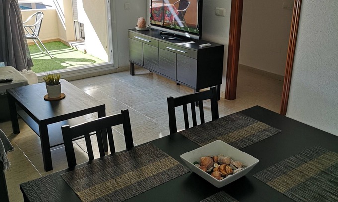 Torre de Benagalbon Apartment | Apartment on the beach in Rincón de la Victoria.
