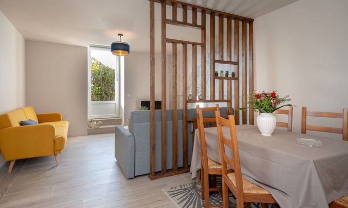 Les Abrets en Dauphine Apartment | Apartment 'La Maison Du Soyeux Ga' with Private Terrace, Wi-Fi and Air Conditioning