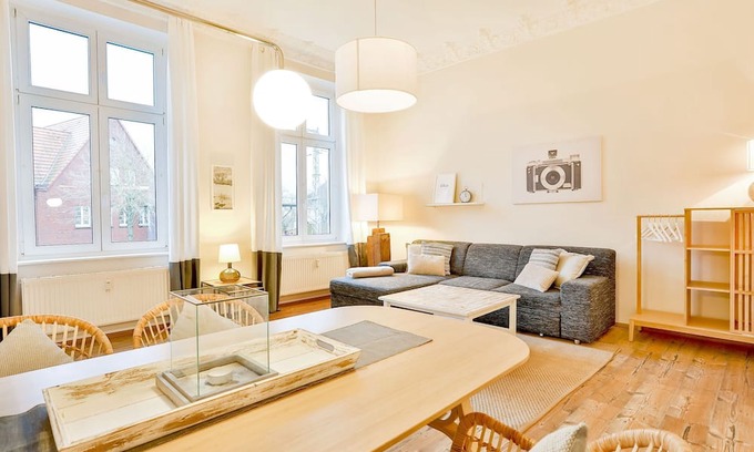 Tribseer Vorstadt Apartment | Apartment 1 - Apartments at the train station