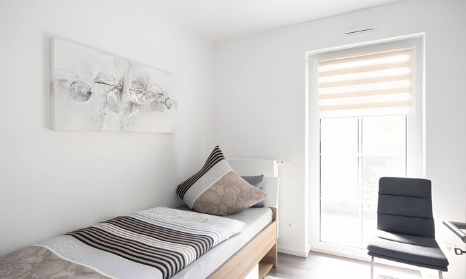Potsdam Nord Apartment | Apartment 1, ground floor, 85 sqm, 2 bedrooms, for up to 4 people
