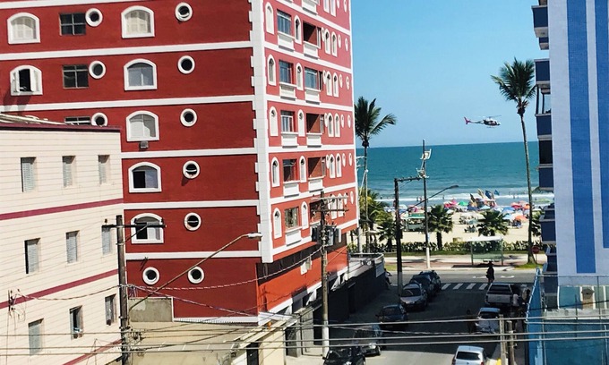Tupi Apartment | Apartment 100 meters from Praia Grande - Vila Tupi