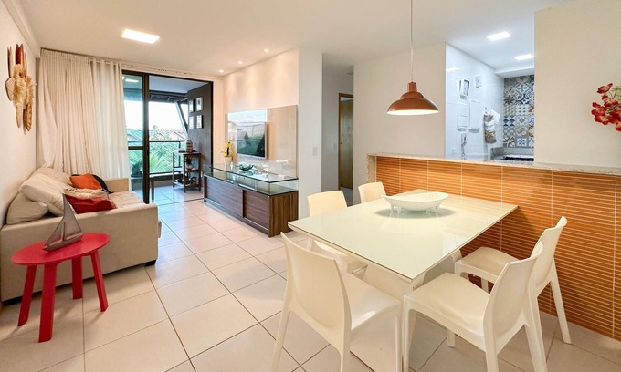 Ipojuca Apartment | Apartment, 2 bedrooms, high standard, NUI condominium in Muro Alto, Porto de Galinhas/PE