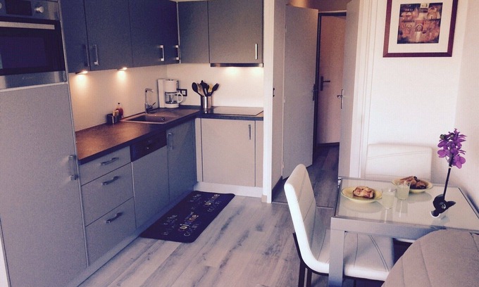 Plaine de la Brague Apartment | Apartment 2 rooms, near sea, swimming pool, tennis