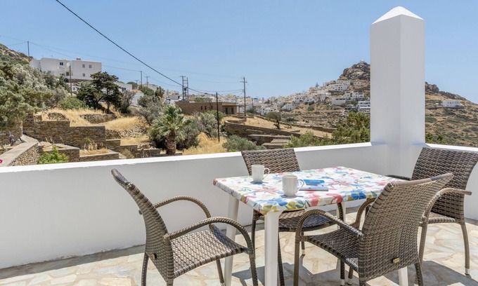 Ios Apartment | Apartment '2 Studio' with Sea View, Wi-Fi and Air Conditioning