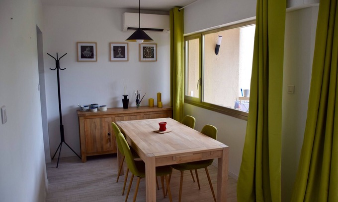Coggia Apartment | Apartment 200 m from the sea for 4 people, near shops - Sagone