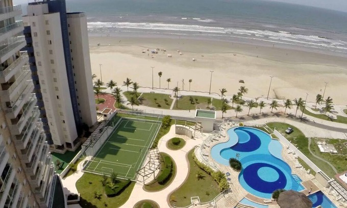 Mirim Apartment | APARTMENT 3 DORMS - VILA MIRIM - GRANDE BEACH - FOOT IN THE SAND