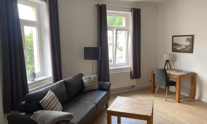 Bad Schandau Apartment | Apartment 4 with 1 bedroom and balcony - Apartmenthaus Zentral Bad Schandau