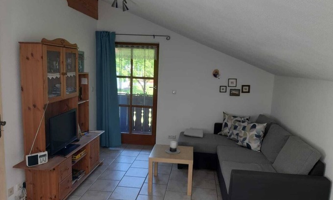 Marquartstein Apartment | Apartment 50 sqm, 1 -3 persons, 1 bedroom, kitchen-living room, balcony