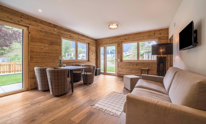 San Pancrazio Apartment | Apartment 'Alpreid Kernig Rustikale' with Mountain View, Garden & Wi-Fi