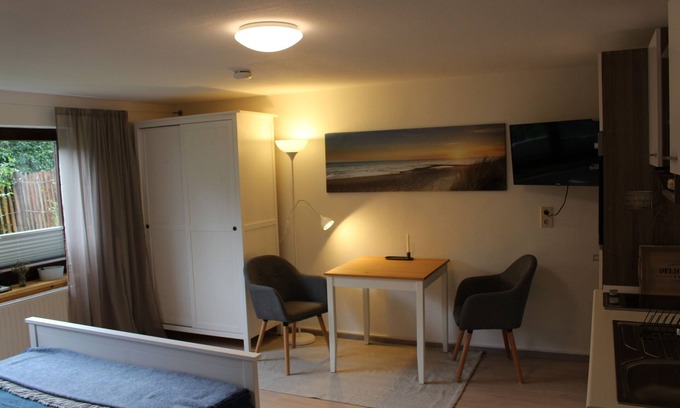 Wilhelmsdorf Apartment | Apartment 'Am Barthelwald' with Private Terrace and Wi-Fi