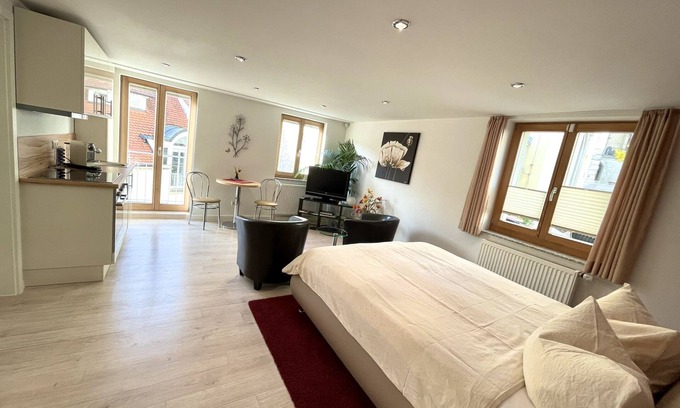 Sigmaringen Apartment | Apartment 'Am Schloss' with Private Terrace and Wi-Fi