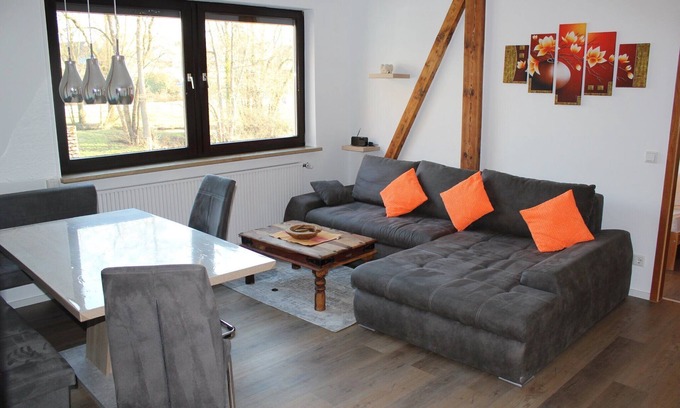 Georgensgmuend Apartment | Apartment 'Am Wehr' with Private Terrace and Wi-Fi