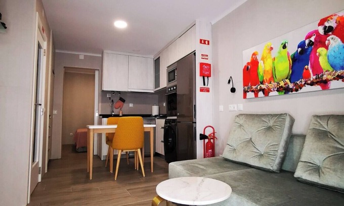 Campo Maior Apartment | Apartment 'Apartamento Ms' with Wi-Fi and Air Conditioning