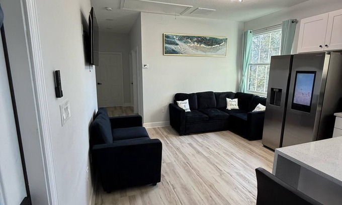 Palm River-Clair Mel Apartment | Apartment B in a two-story duplex.