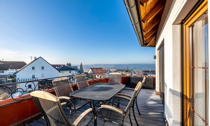 Benzingen Apartment | Apartment 'Berta Benzingen 2' with Private Terrace, Balcony and Wi-Fi